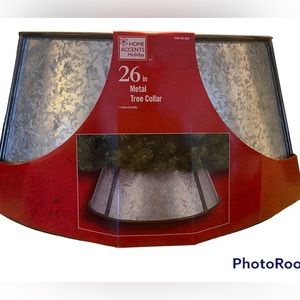 Home Accents Holiday 26” Metal Tree Collar~NEW IN PACKAGE